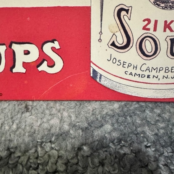 1993 Campbell’s Soup Sign #8 Train AAA Collectible - Picture 9 of 12